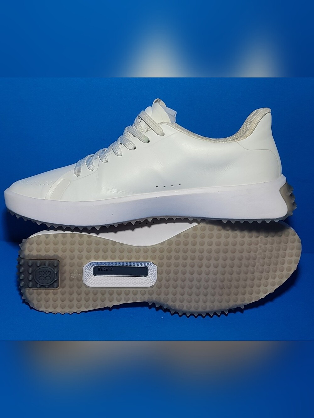 G/Fore Fore G4 G.112 Disruptor Men's White Leather Golf Sneaker ⛳️ US 11.5 ⛳️ - Picture 5 of 9